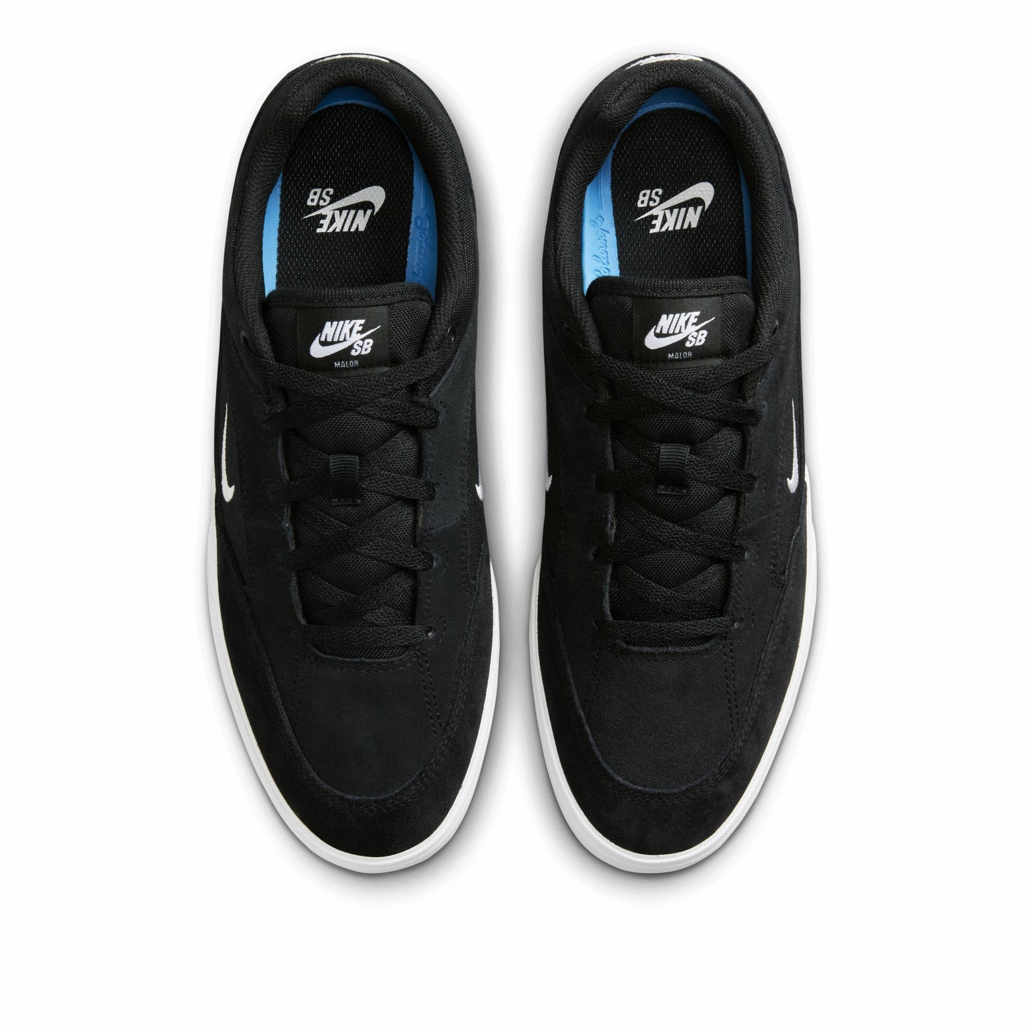 Cushioned mid - sole area Nike SB Malor Black/White
