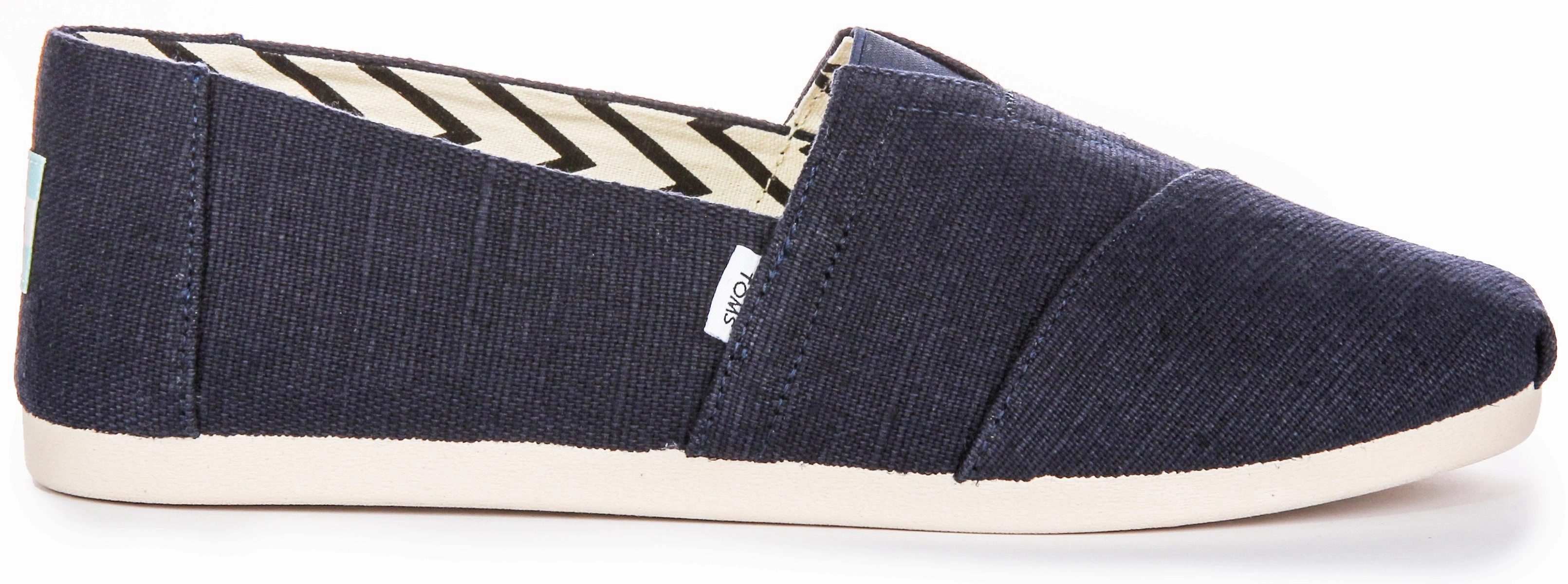 Cushioned Upper Toms Alpargata Heritage In Navy For Men