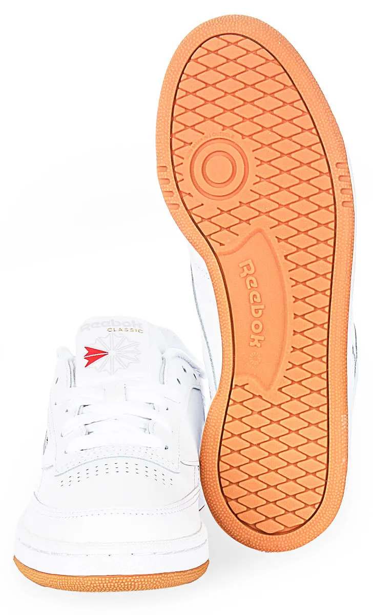 Daily Comfort Reebok Club 85 In White Gum For Women
