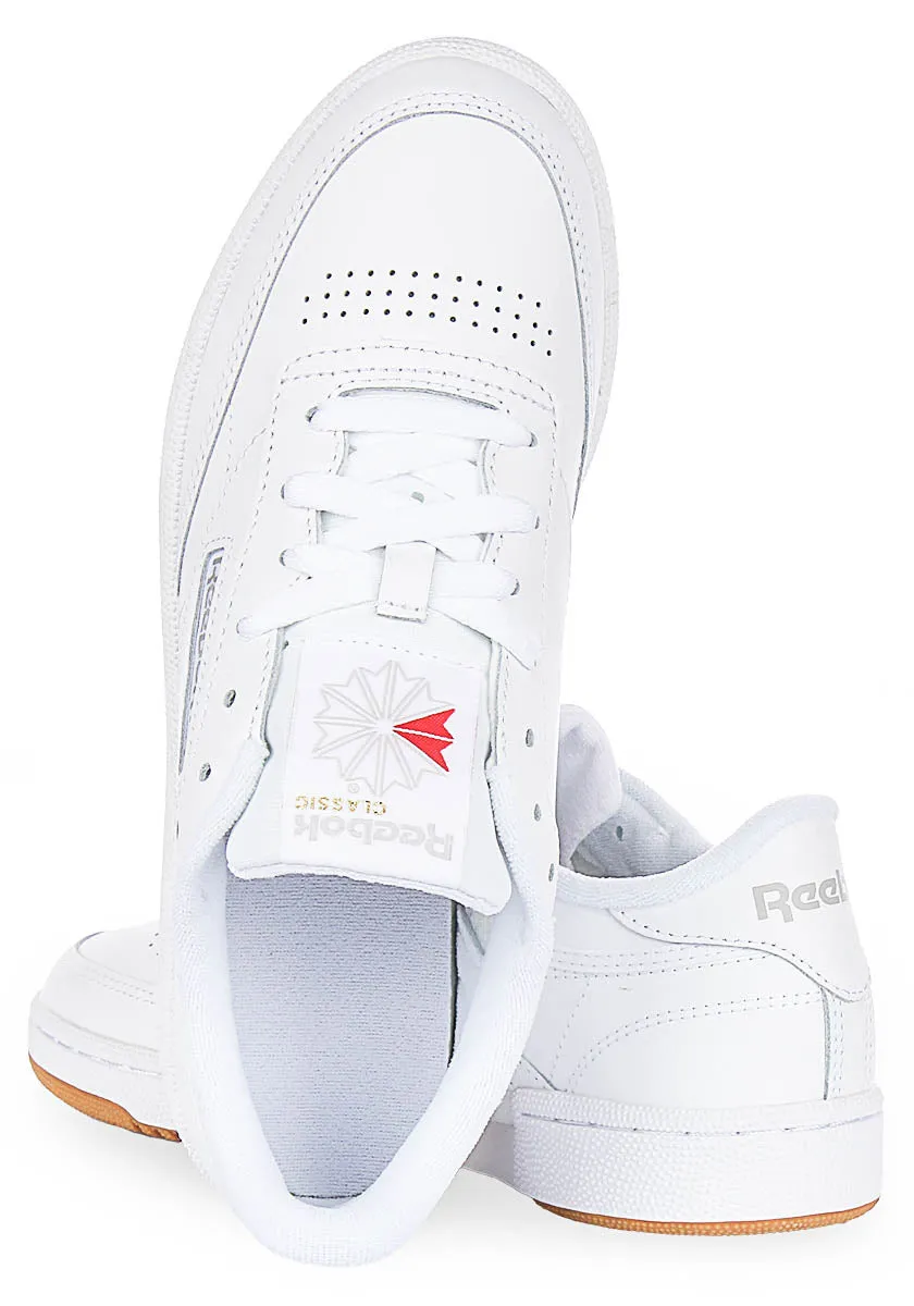 Daily Comfort Reebok Club 85 In White Gum For Women