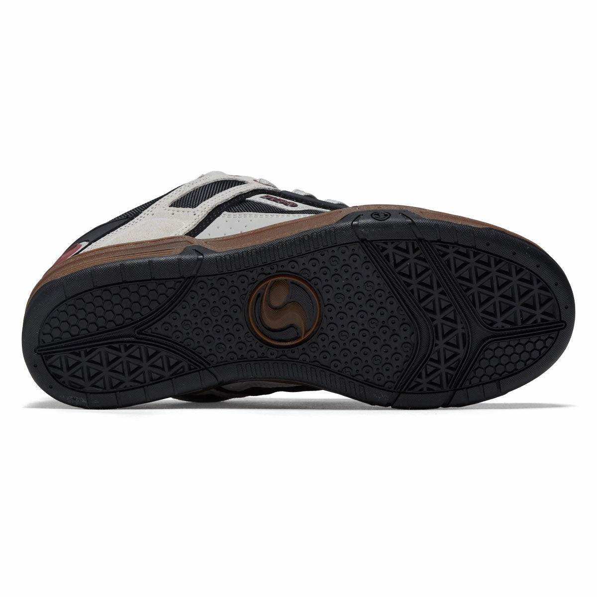 Daily Comfort DVS Comanche Shoes - Silver Grey/Black/Ruby Wine Suede