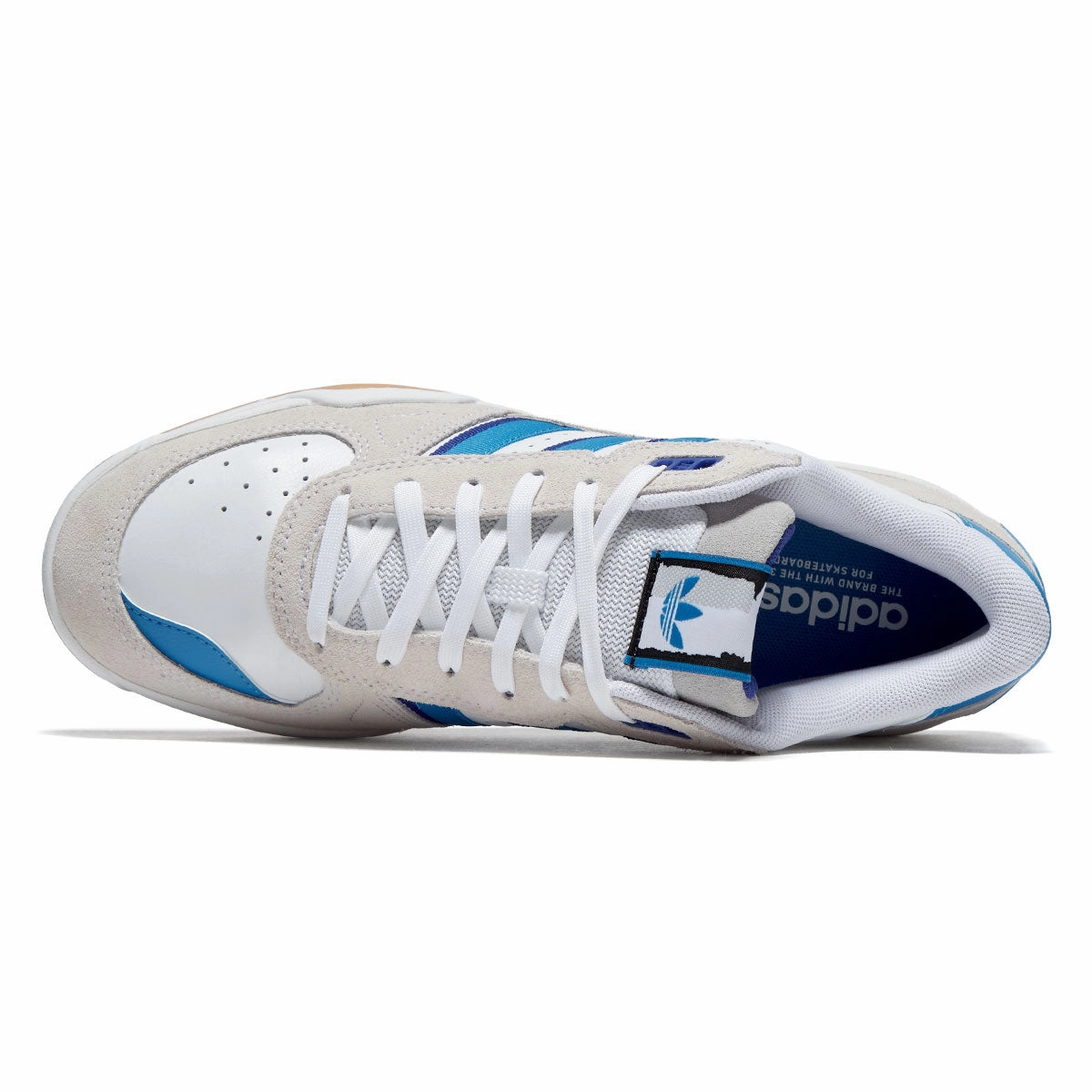 Daily Core Adidas Tekkira Cup Shoes - Ftwr White/Blue/Blue