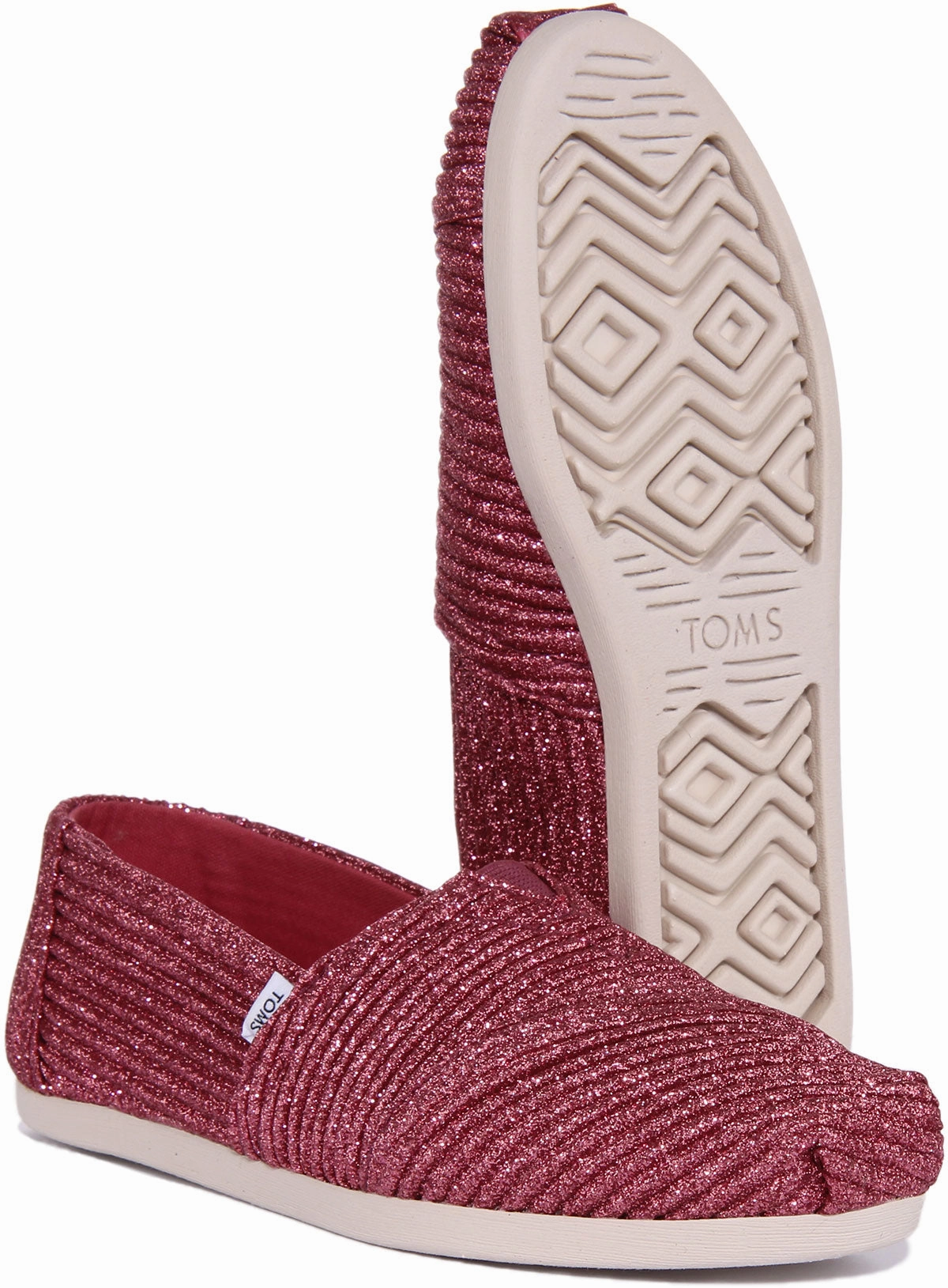 Daily Glow Toms Alpargata In Rose For Women