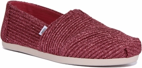 weekend shoes Minimalist Style Toms Alpargata In Rose For Women