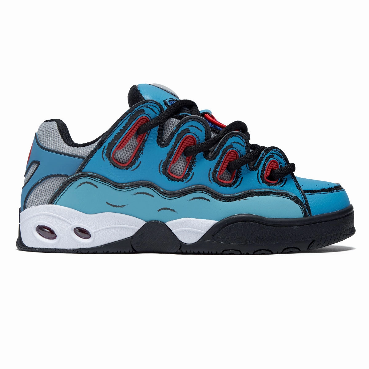 Osiris D3 OG Shoes - Blue/Blue/Cartoon Comfortable Action Sporty Frame
