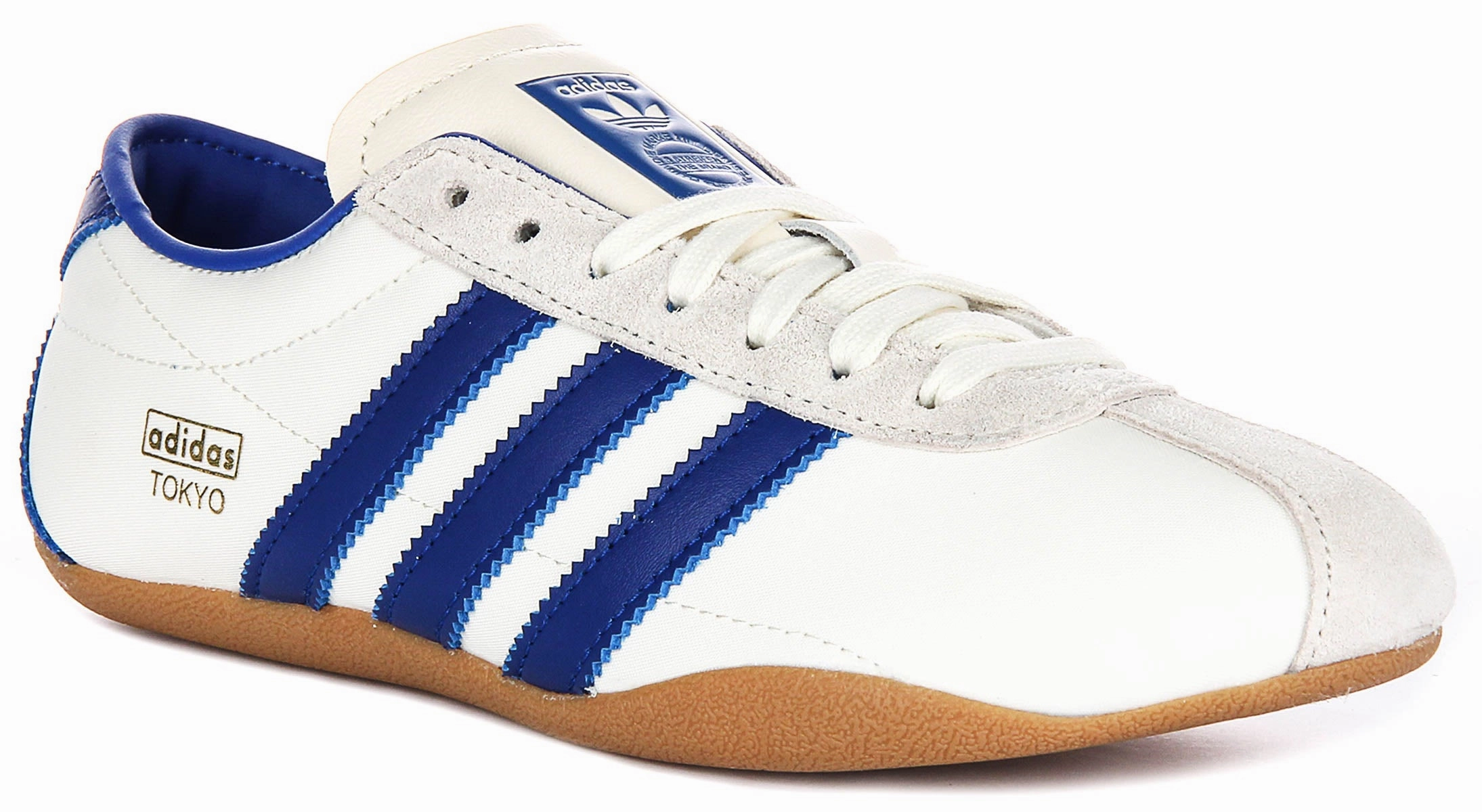 low - arch gravel - running shoes Adidas Tokyo W In White Blue For Women