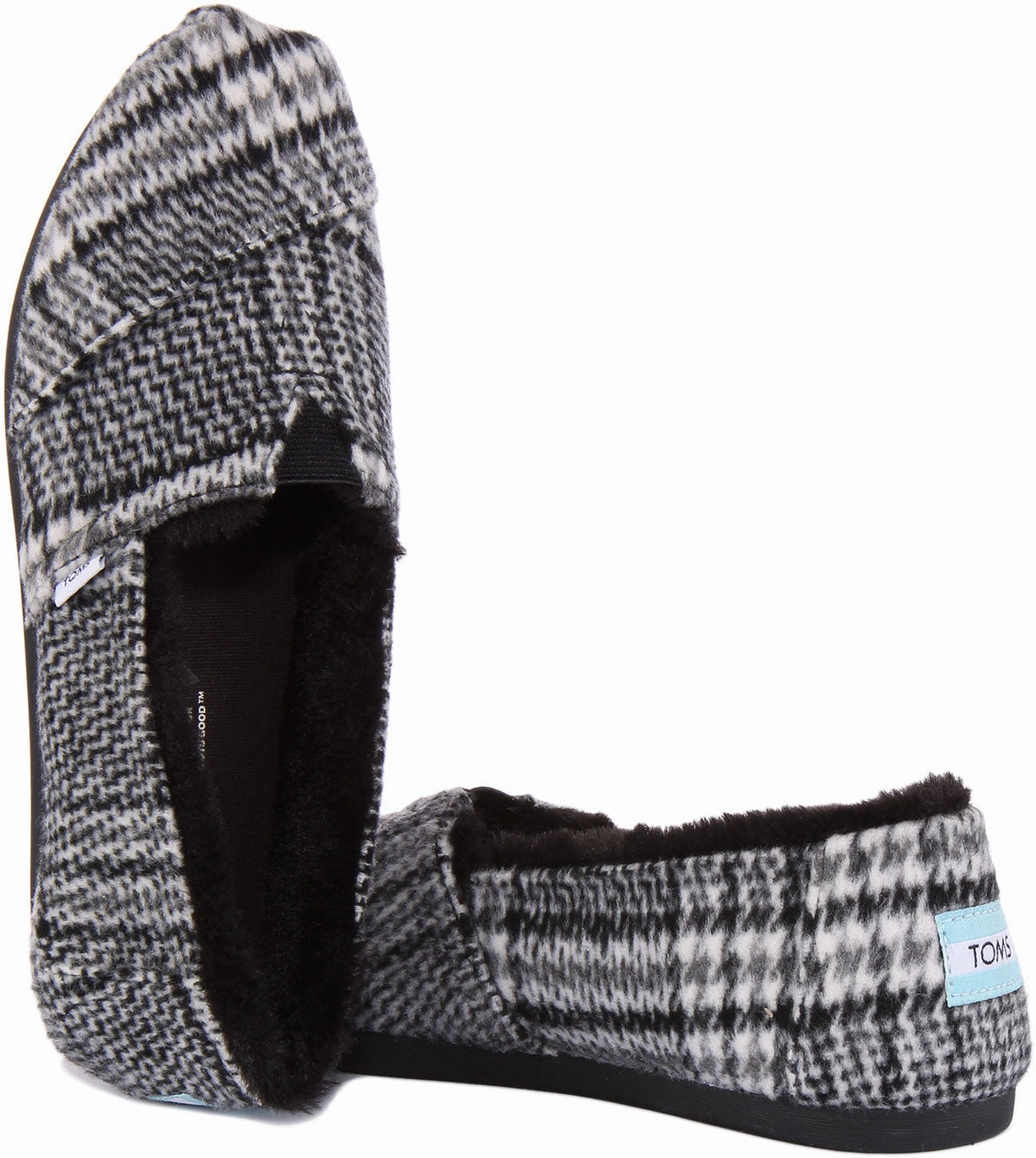 Daily Zoom Toms Alpargata In Black Grey For Women