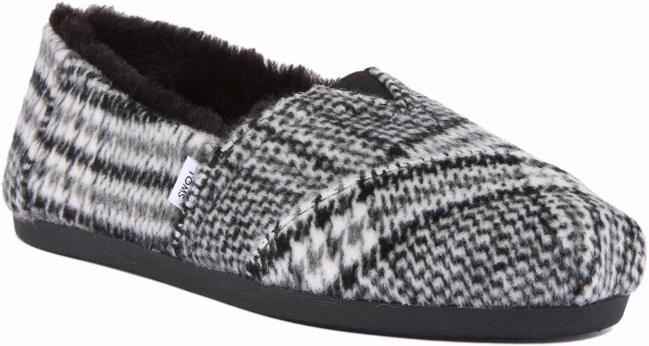 Toms Alpargata In Black Grey For Women Slip Access Fit