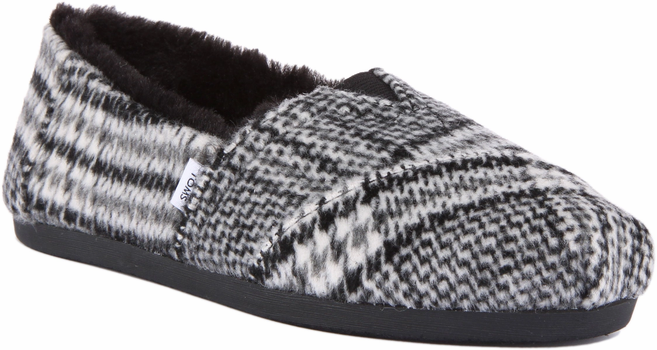 Toms Alpargata In Black Grey For Women Grip Stability Performance Tech