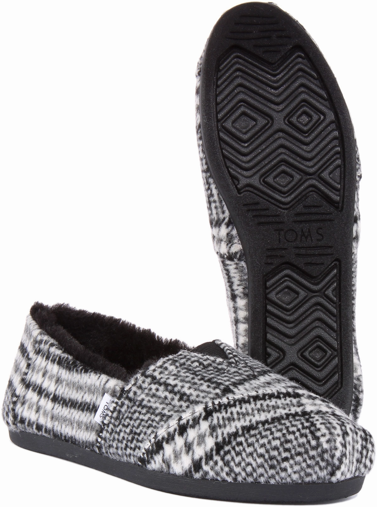Daily Zoom Toms Alpargata In Black Grey For Women