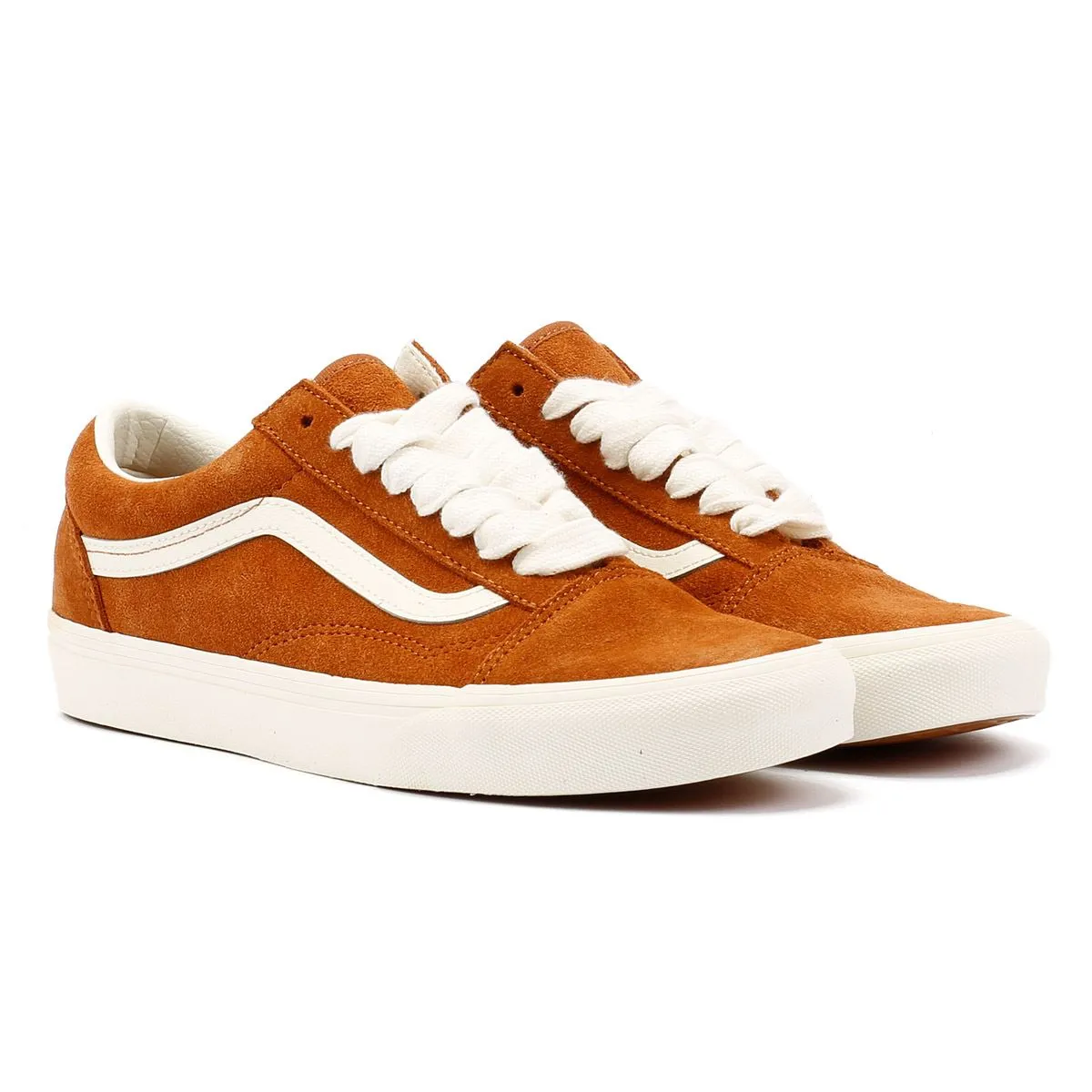 Precision Cut Vans Old Skool Large Lace Glazed Ginger Trainers