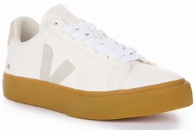 Veja Campo Chromefree In White Gum For Women Total Comfort
