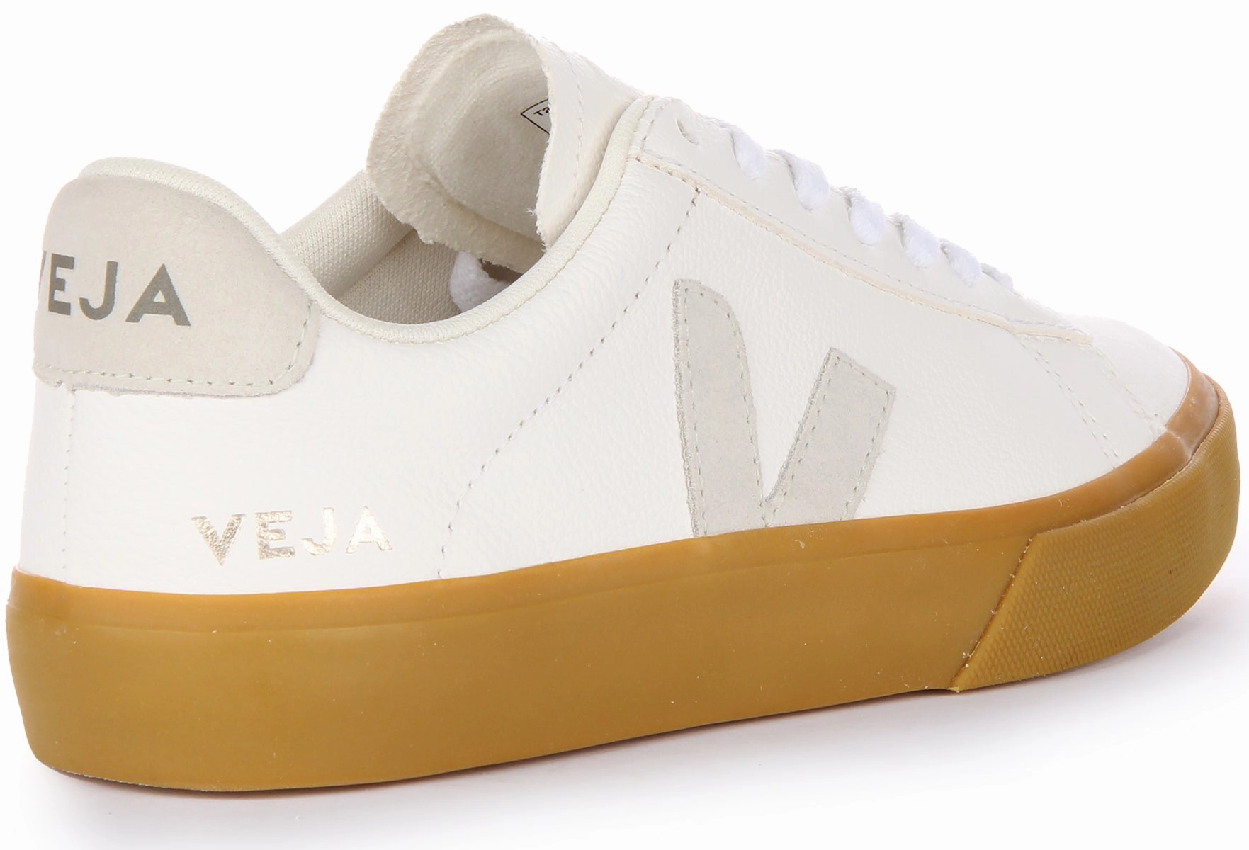 Day Comfort Veja Campo Chromefree In White Gum For Women