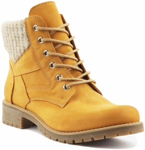 Justin Reess England Sophia In Mustard Balanced Walk