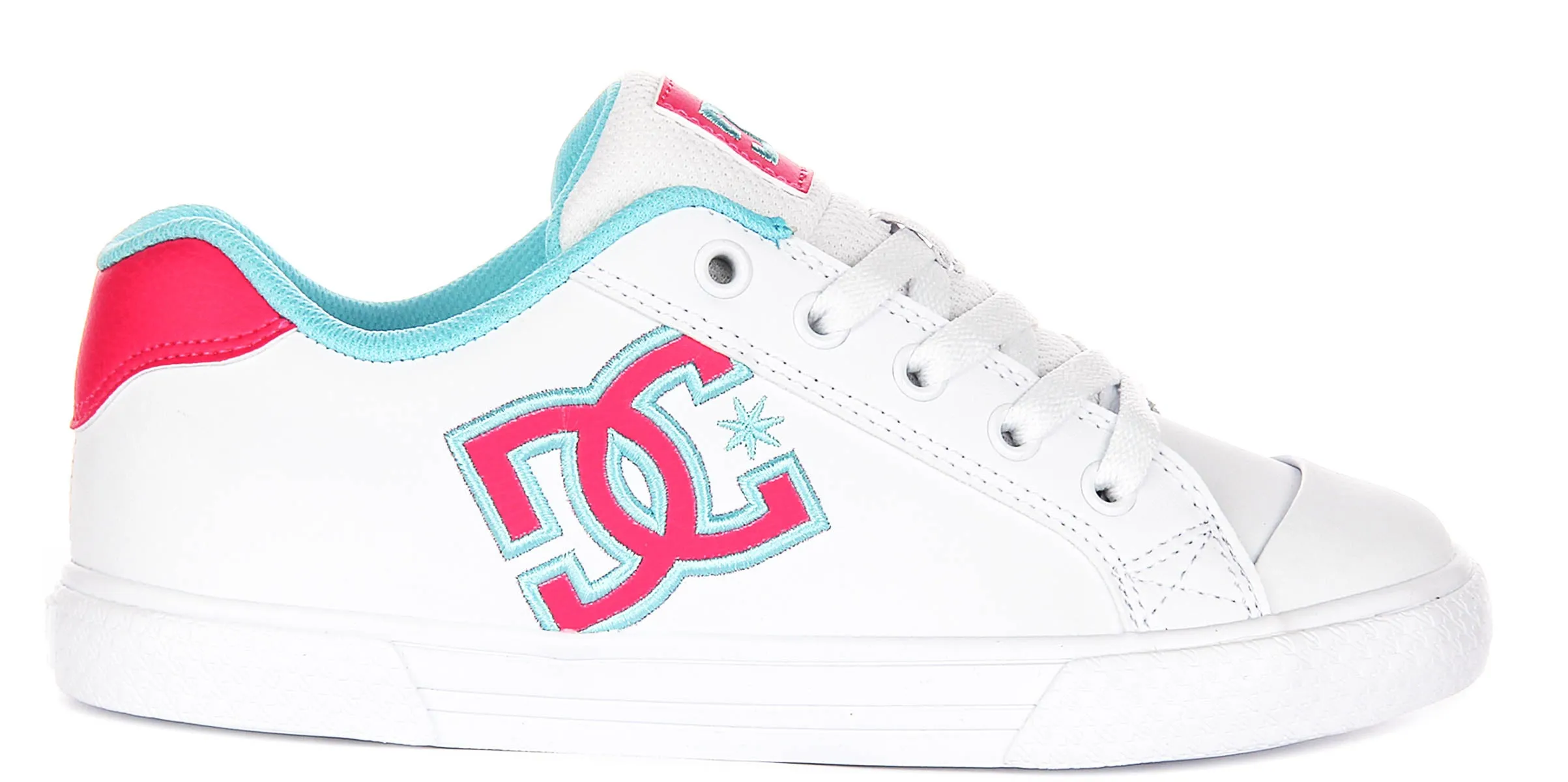 Dc Shoes Chelsea In White Pink For Women Drop Design