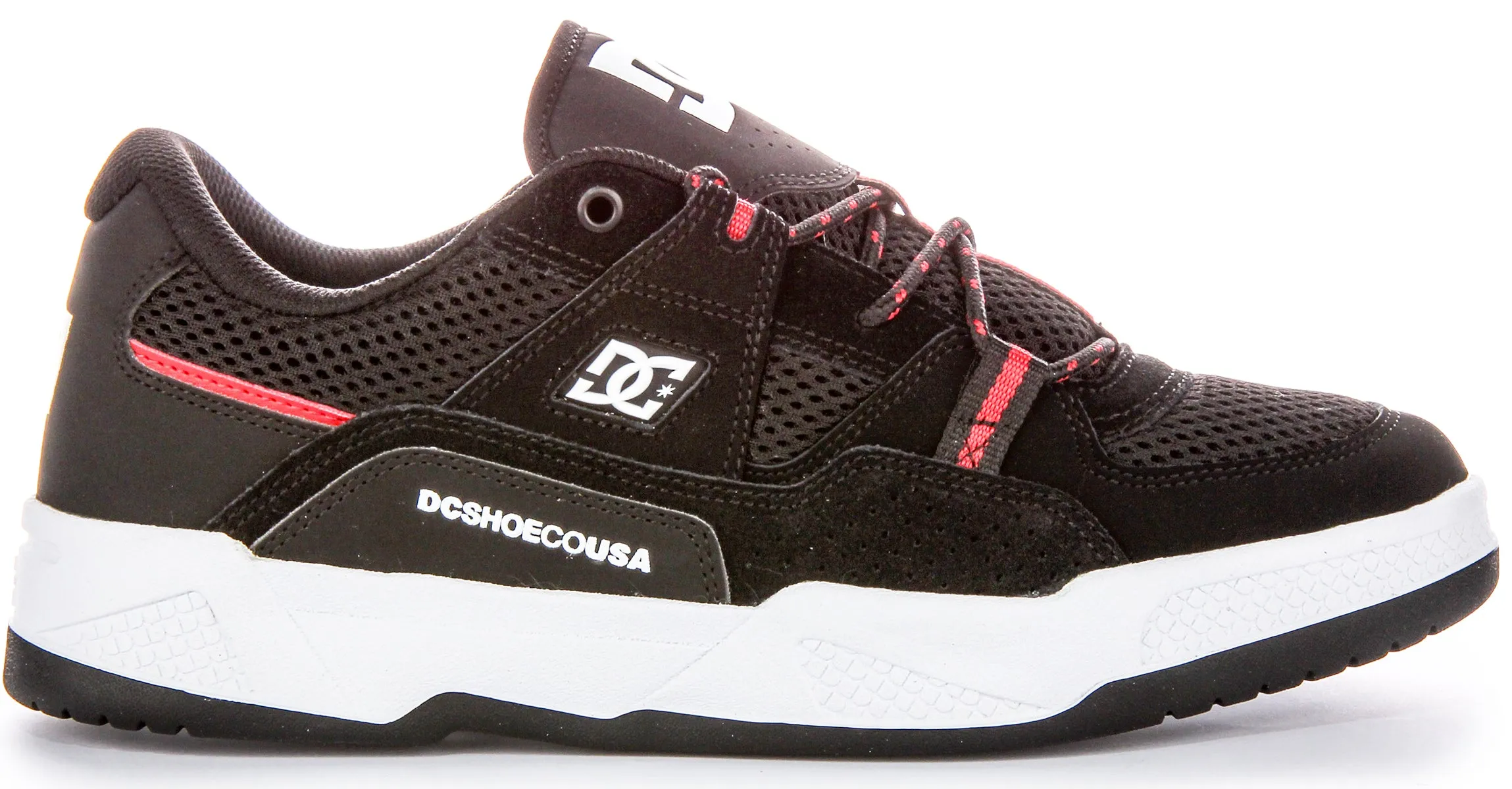 Dc Shoes Construct In Black Skate Shoes Dynamic flex