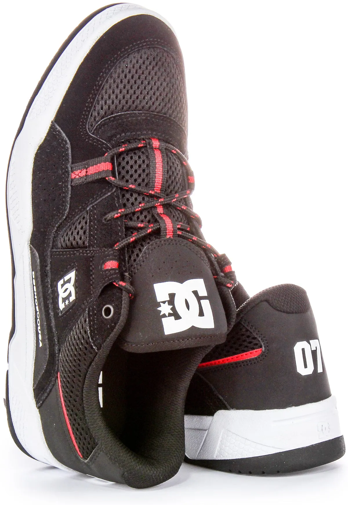 Dc Shoes Construct In Black Skate Shoes Dynamic flex