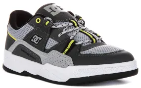 Smooth ride Dc Shoes Construct In Grey Lime For Men