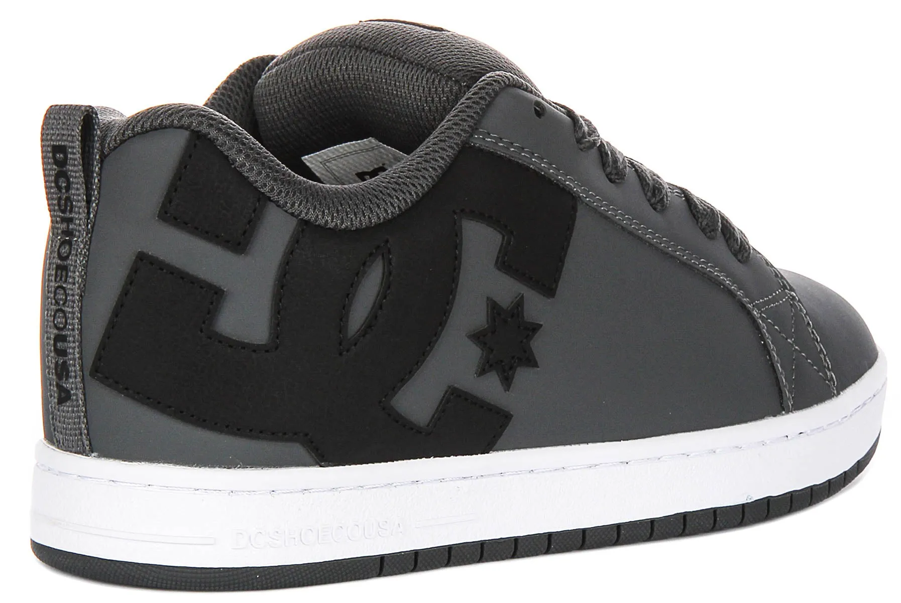 Dc Shoes Court Graffik In Grey Black For Men Effort Flow