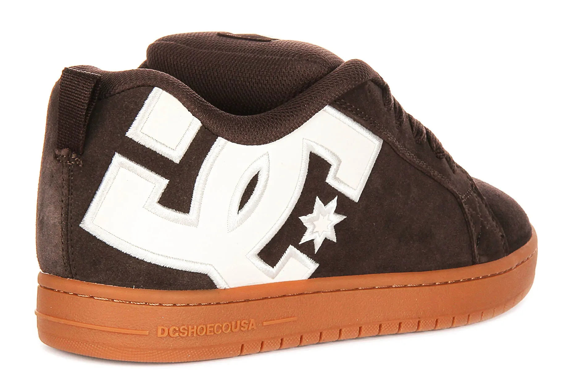 Dc Shoes Court Grafik SE In Brown White For Men Breathable Comfort
