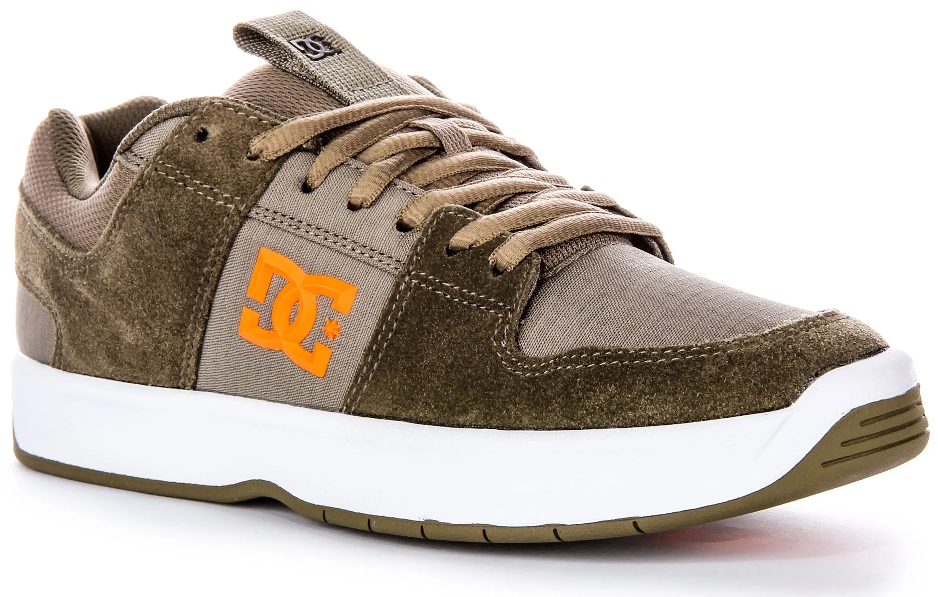 Dc Shoes Lynx Zero In Army Green Lean Profile Walk Support