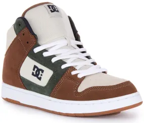 Step Stability Light stability Dc Shoes Manteca 4 Hi S In Brown Beige