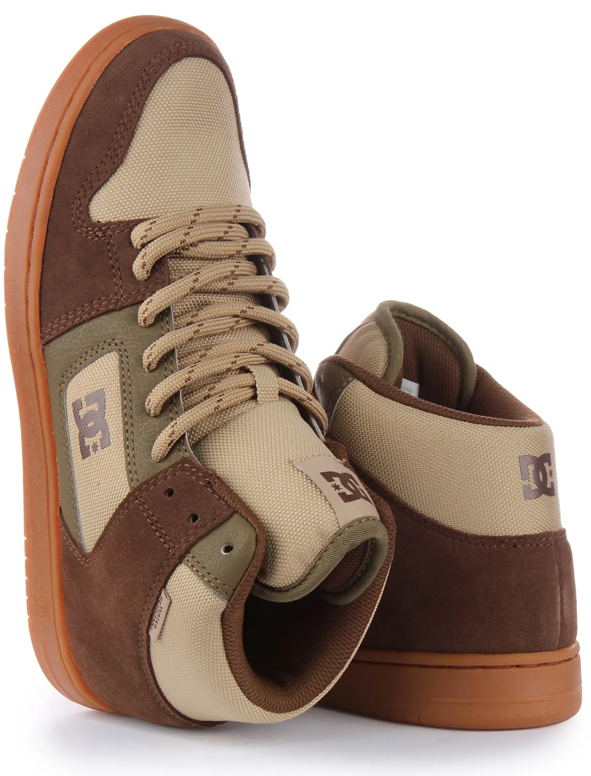 Dc Shoes Manteca 4 High WR In Brown For Men Rebound Boost