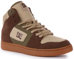 Move Freely Mobility System Dc Shoes Manteca 4 High WR In Brown For Men