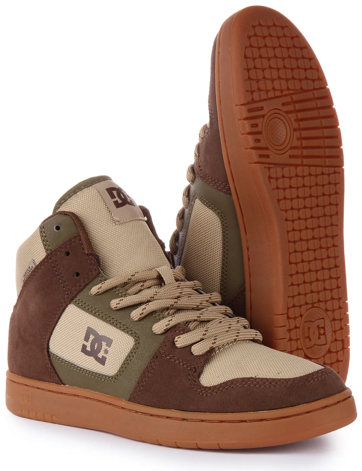 Dc Shoes Manteca 4 High WR In Brown For Men Rebound Boost