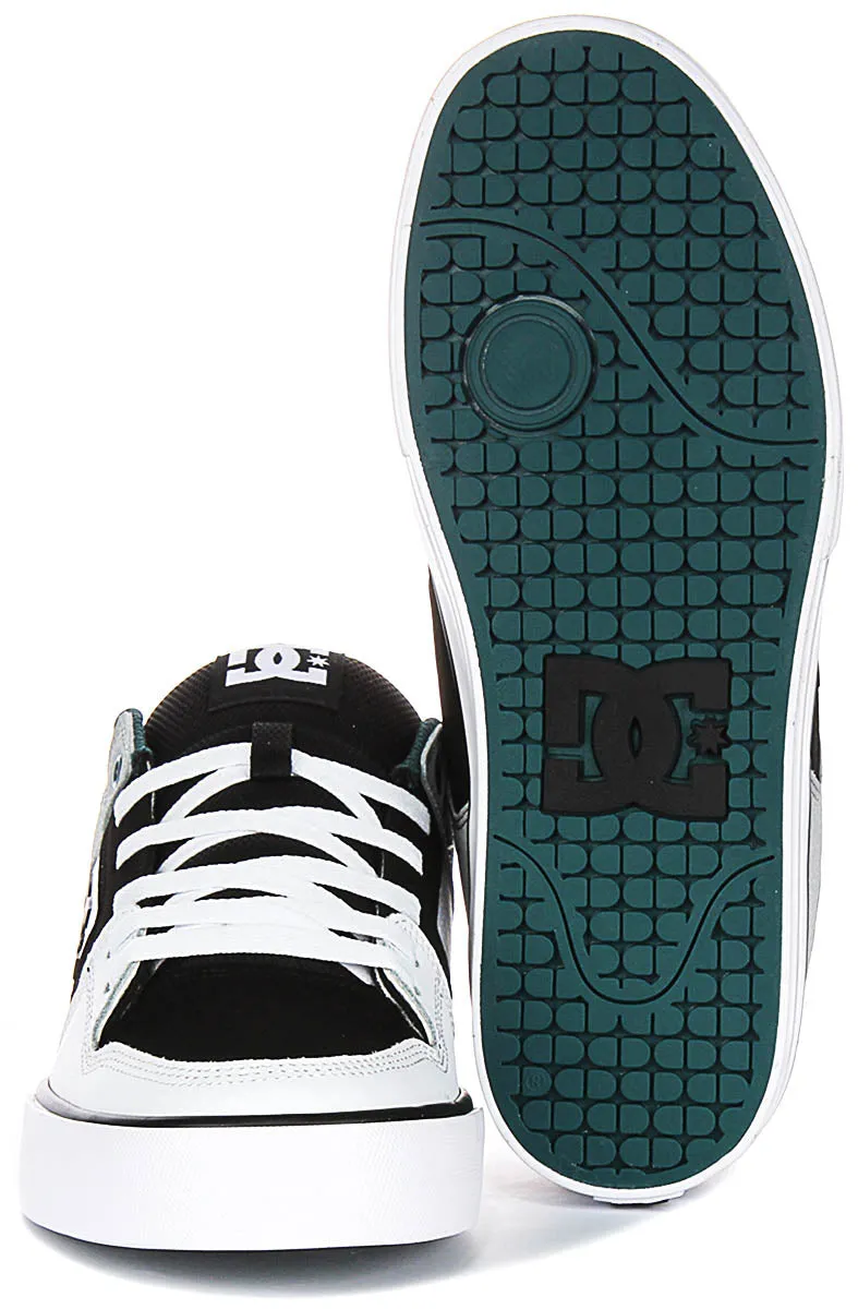 Dc Shoes Pure In White Black For Men Air Flow