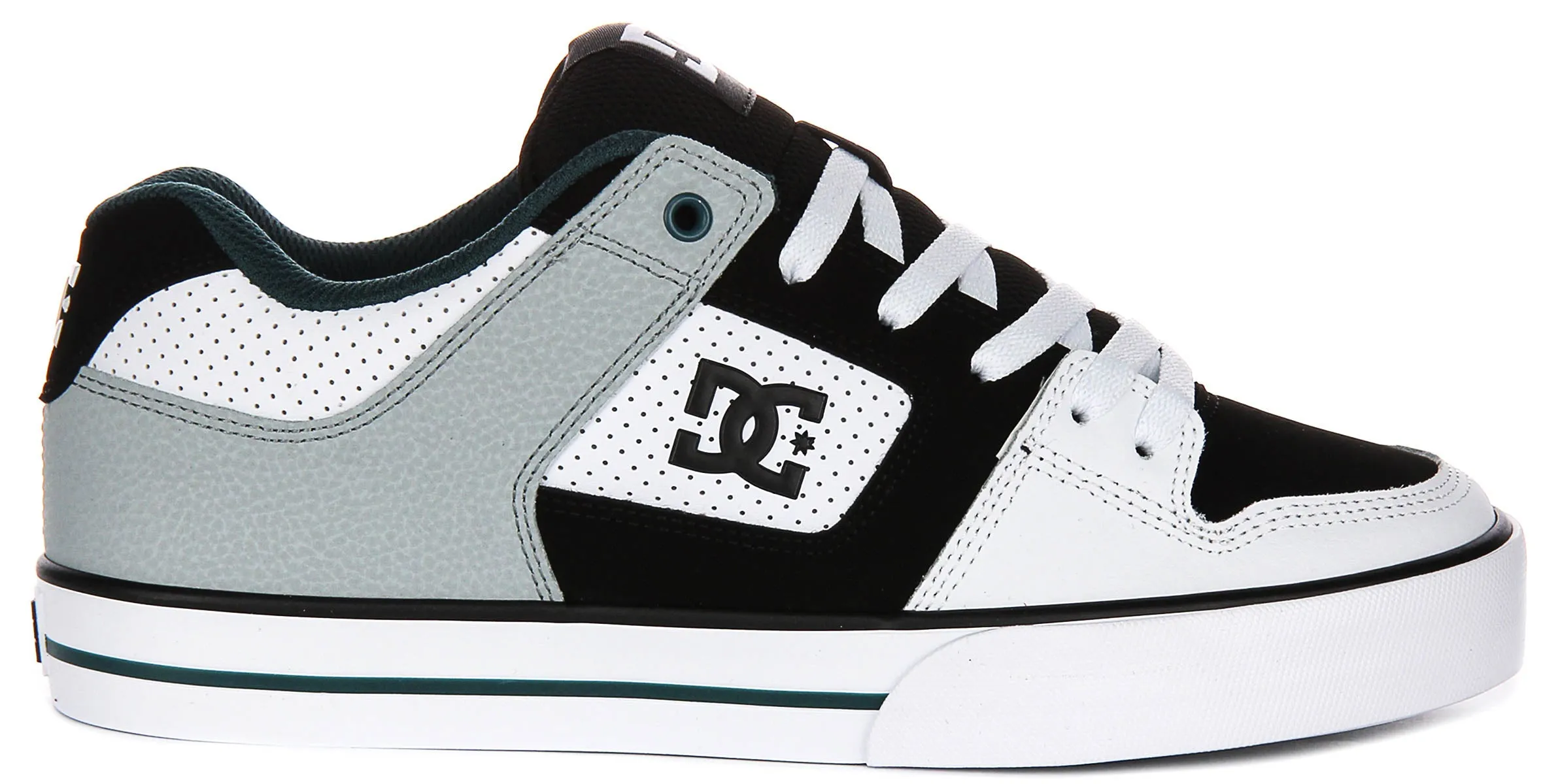 Dc Shoes Pure In White Black For Men Air Flow