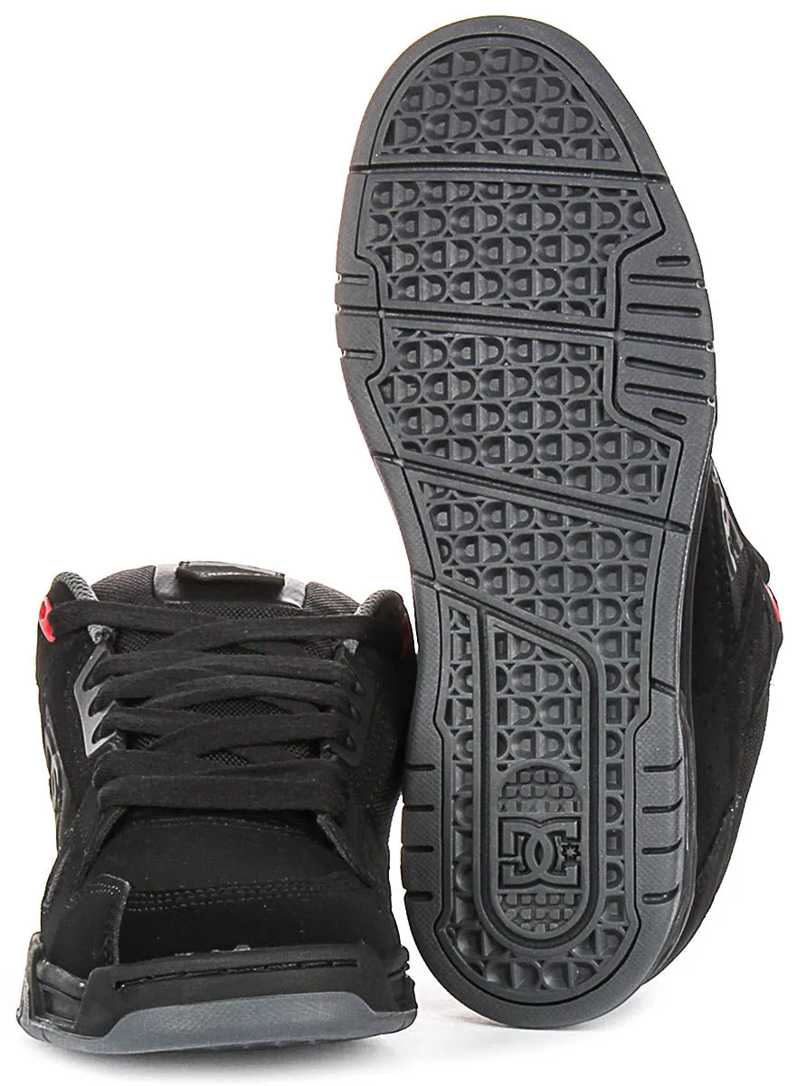 Dc Shoes Stag In Black Grey For Men Foot Arch