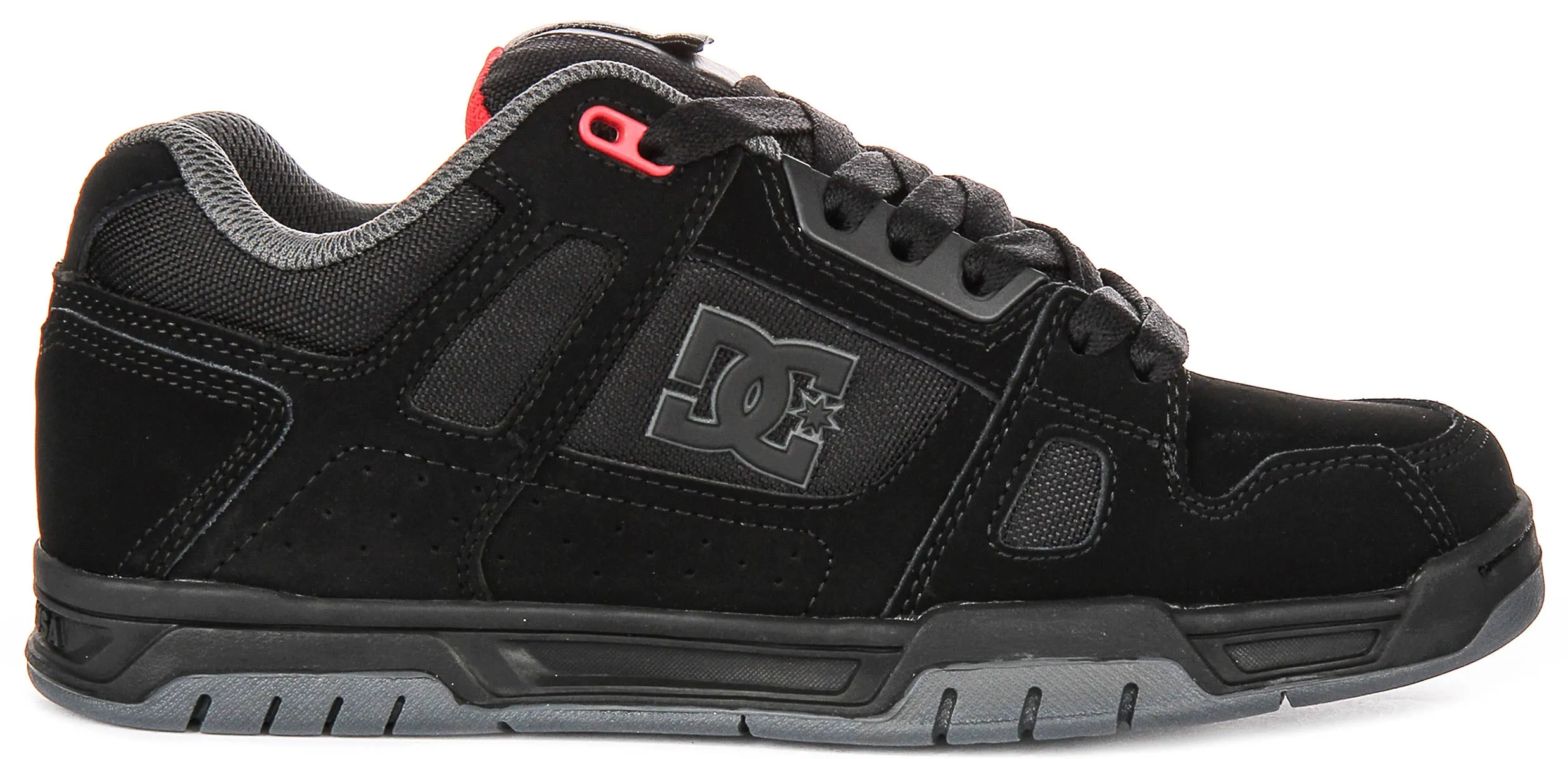 Dc Shoes Stag In Black Grey For Men Foot Arch