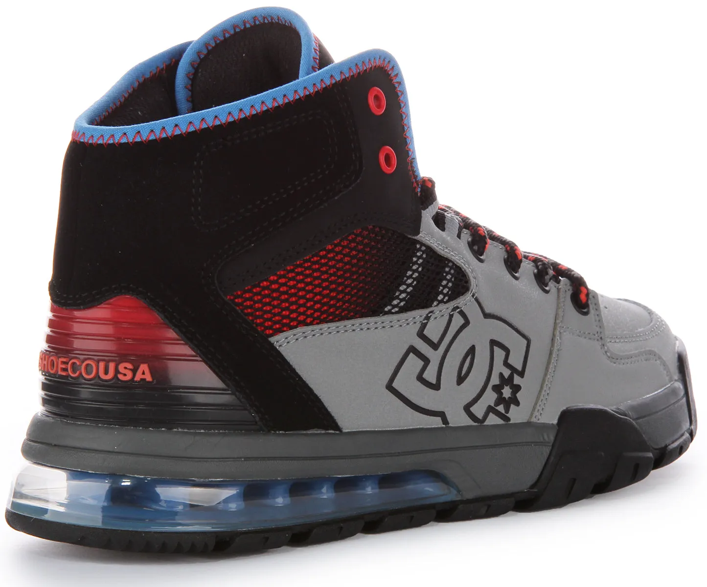 Dc Shoes Versatile Hi Water Resitant In Grey Blue Trail Ready