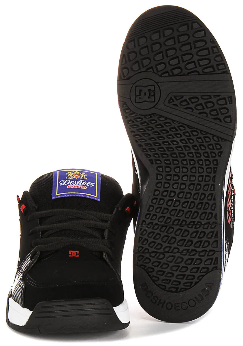 Dc Shoes Versatile LE In Black Red For Men Good Grip