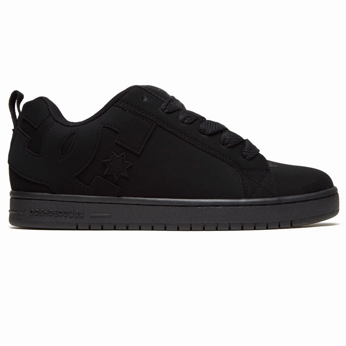 DC Court Graffik Shoes - Black/Black/Black Protective Fit