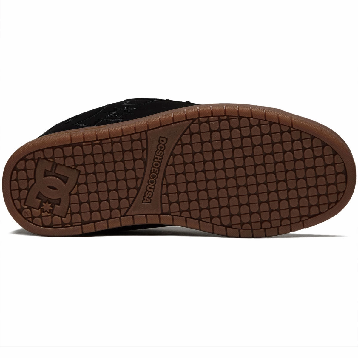 DC Court Graffik Shoes - Black/Gum Tight support