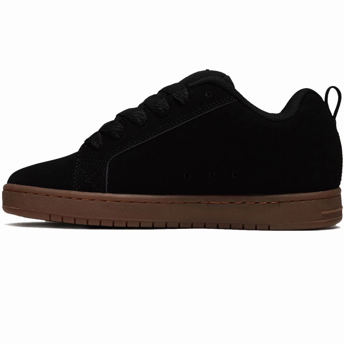 DC Court Graffik Shoes - Black/Gum Tight support