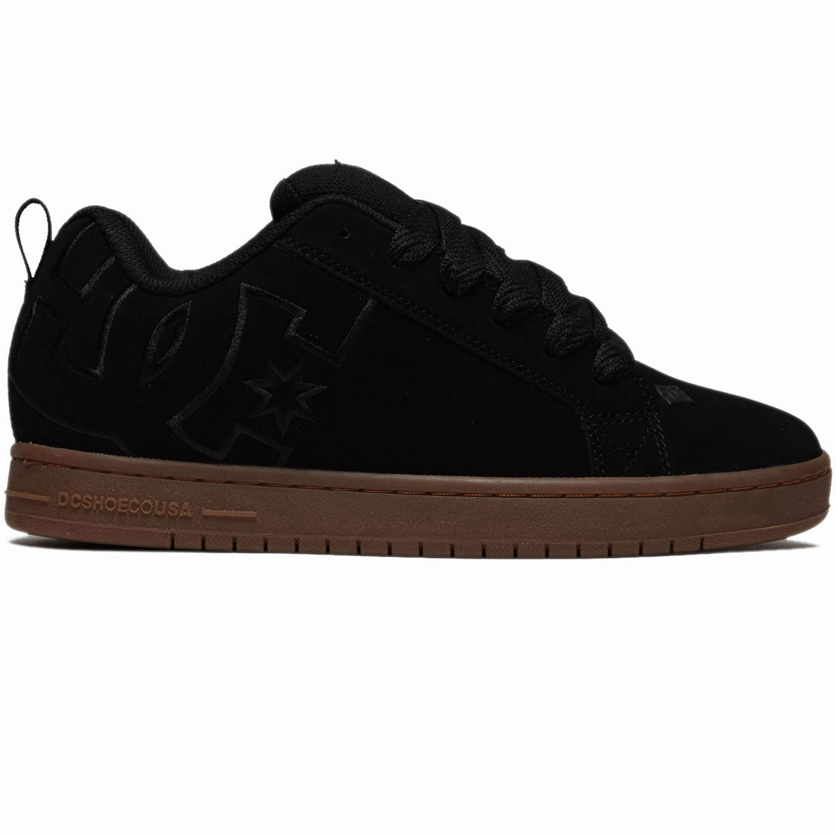 festival look DC Court Graffik Shoes - Black/Gum