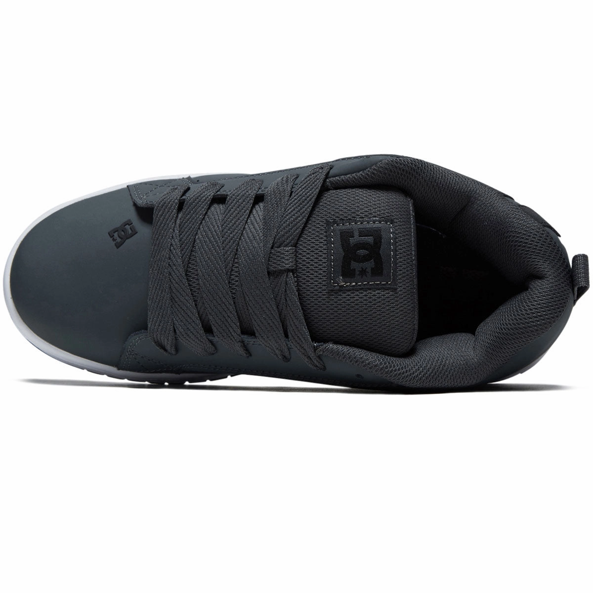 DC Court Graffik Shoes - Dark Grey/Black/White Shock Flow Max
