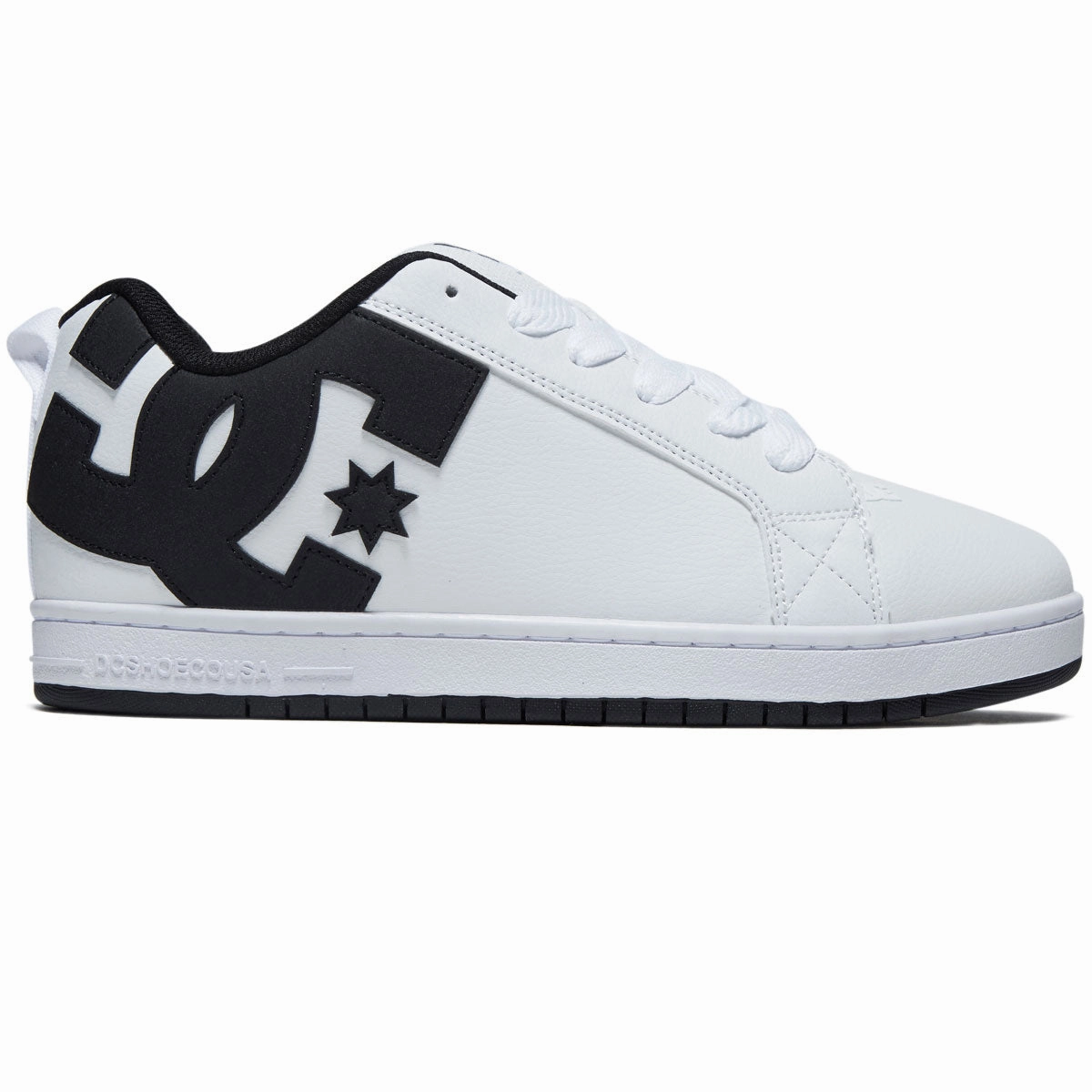 Light Traction DC Court Graffik Shoes - White/Black/Black