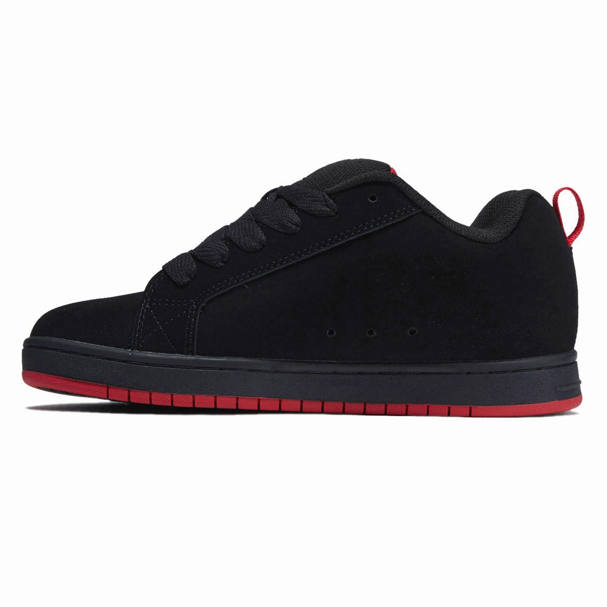 DC Court Graffik SQ Shoes - Black/Grey/Red Daily Style