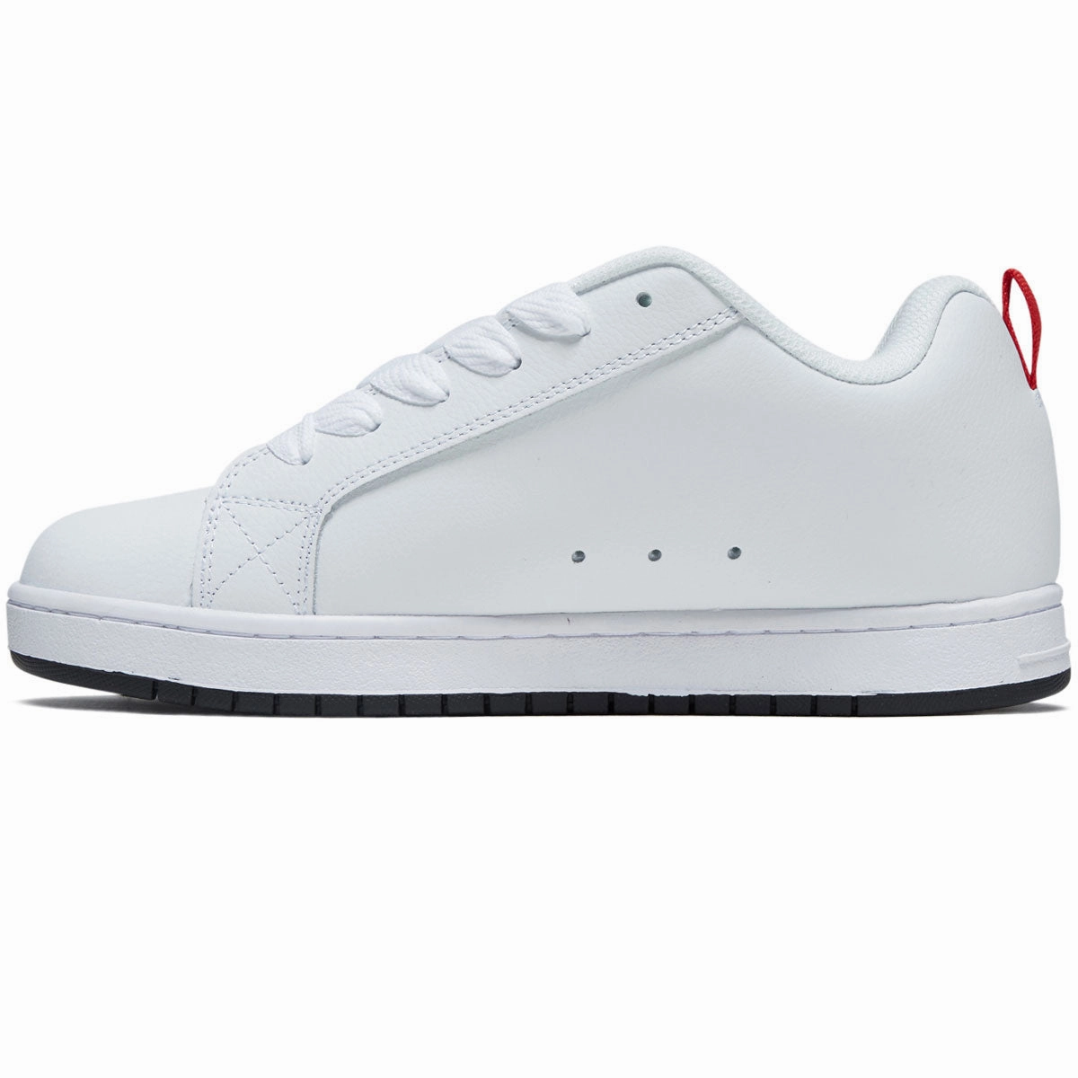 DC Court Graffik SQ Shoes - White/Black/Black Street Edge Max