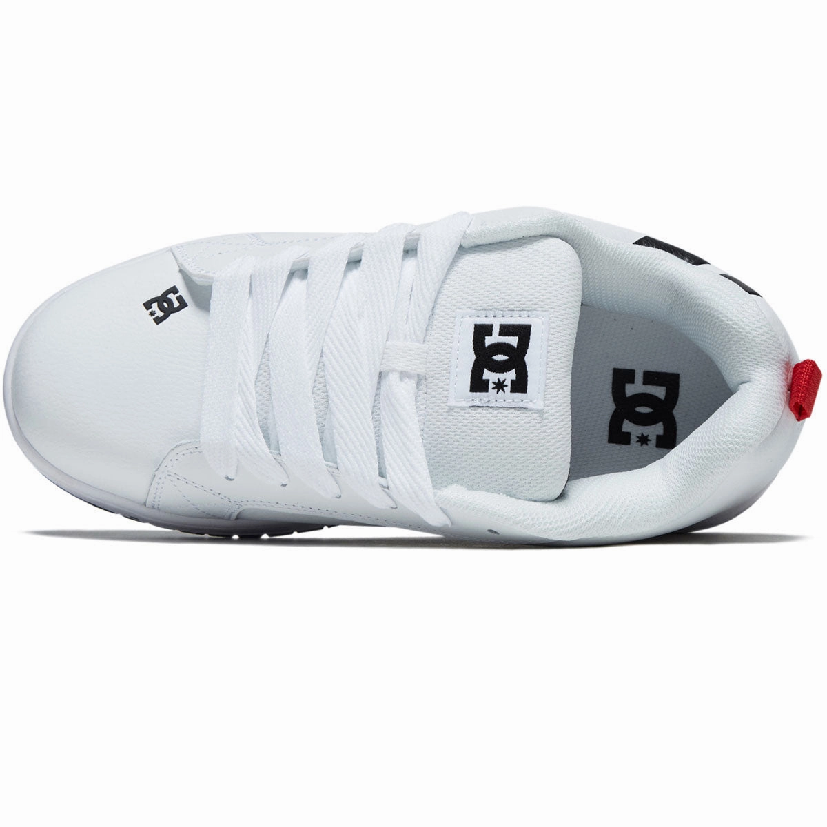 DC Court Graffik SQ Shoes - White/Black/Black Street Edge Max
