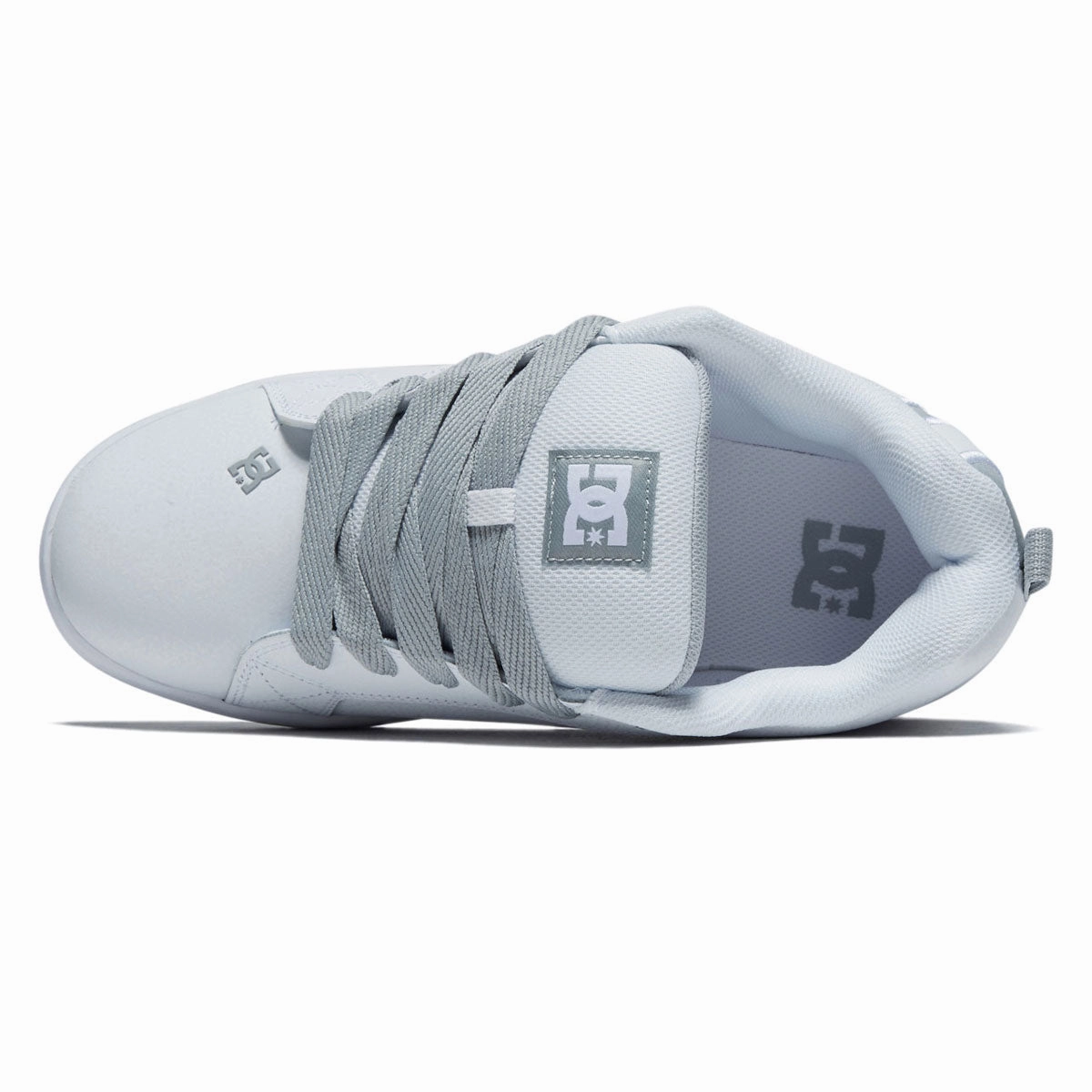 DC Court Graffik SQ Shoes - White/Grey Urban Pulse