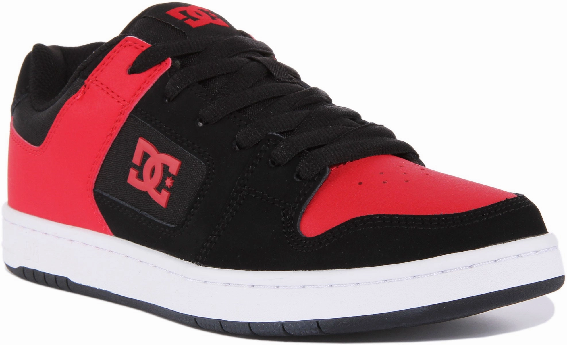 Dc Shoes Manteca 4 In Black Red For Men Every stride feels natural thanks to the ergonomic sole