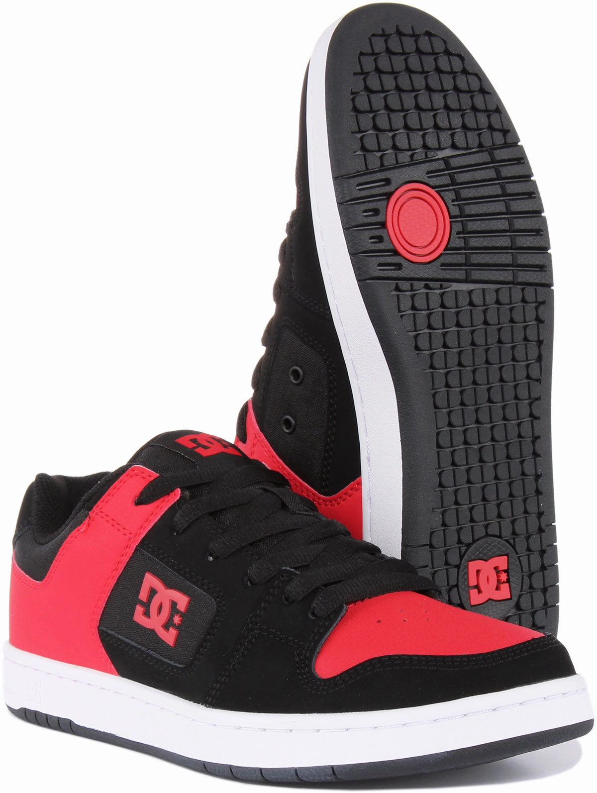 Dc Shoes Manteca 4 In Black Red For Men Comfort Focused