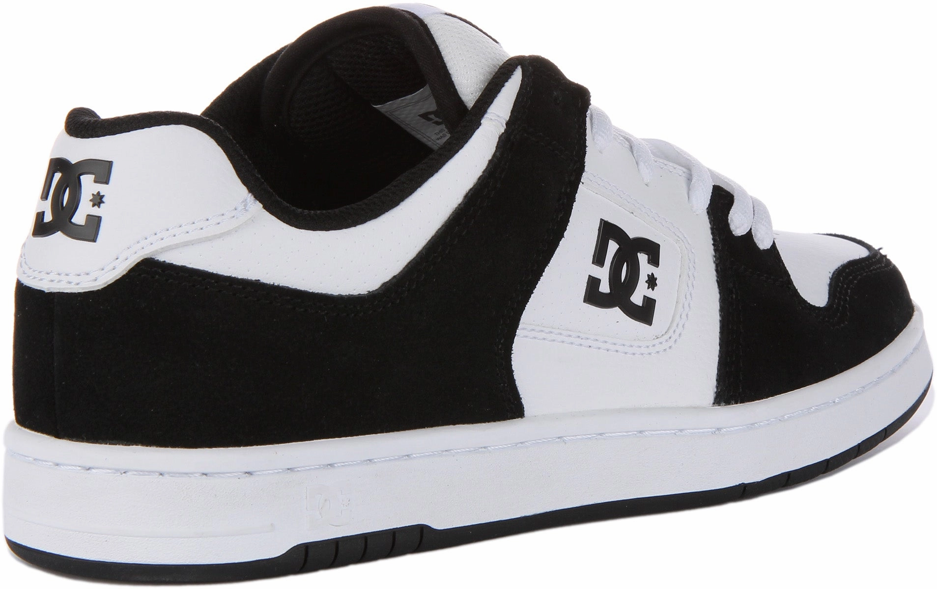Dc Shoes Manteca 4 In White Black Rapid lacing
