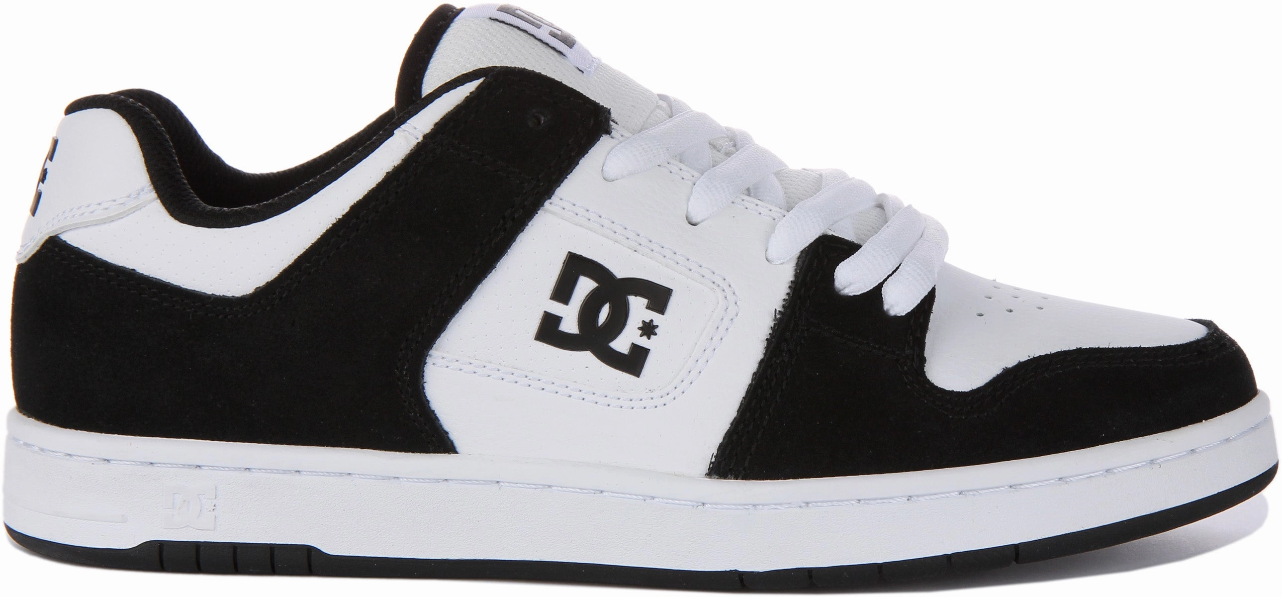 Dc Shoes Manteca 4 In White Black Rapid lacing