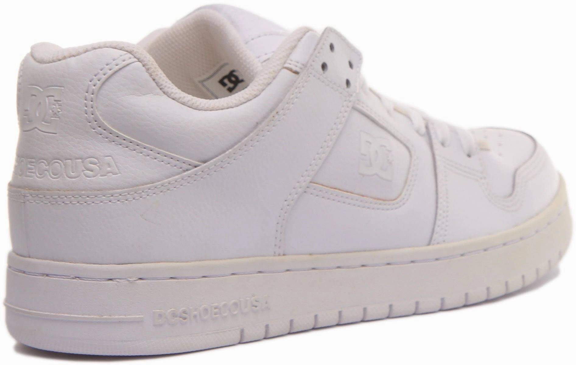 Dc Shoes Manteca In White Lateral Strength